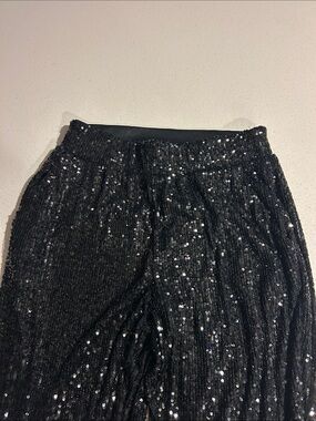 Cable & Gauge Black Sequin Cocktail pants